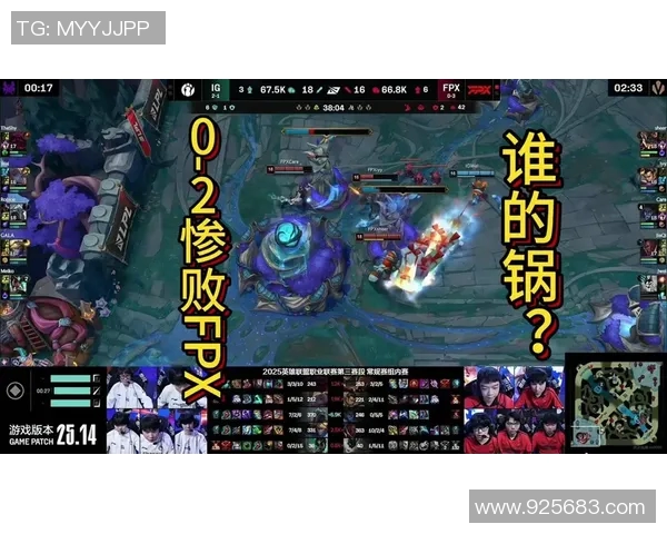 赛后复盘：深入分析FPX与IG对决中的战术与技术细节